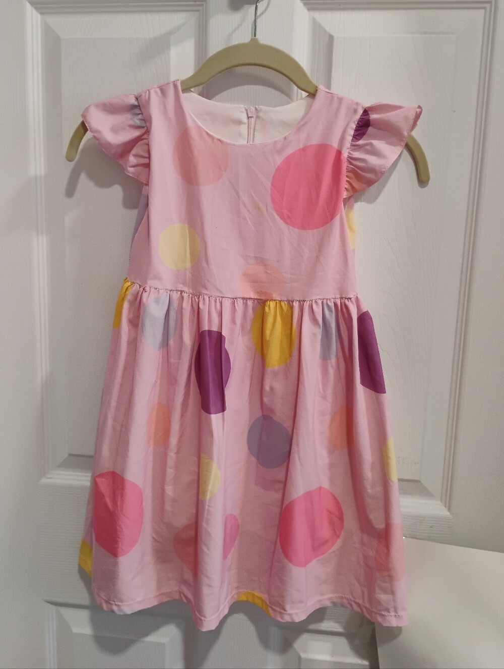 🩷 3/$21, Pokadot dress Sz 5/6...